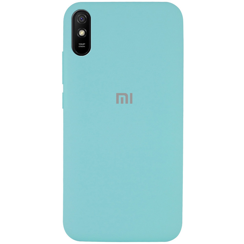 

Чехол Silicone Cover Full Protective (AA) для Xiaomi Redmi 9A Бирюзовый / Ice Blue (141871)