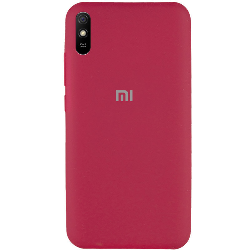 

Чехол Silicone Cover Full Protective (AA) для Xiaomi Redmi 9A Красный / Rose Red (141883)