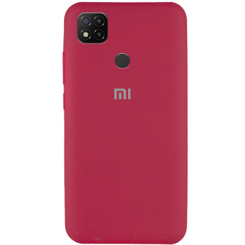 

Чехол Silicone Cover Full Protective (AA) для Xiaomi Redmi 9C Красный / Rose Red (141930)