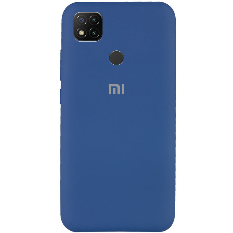 

Чохол Silicone Cover Full Protective (AA) для Xiaomi Redmi 9C (Синій / Navy Blue)