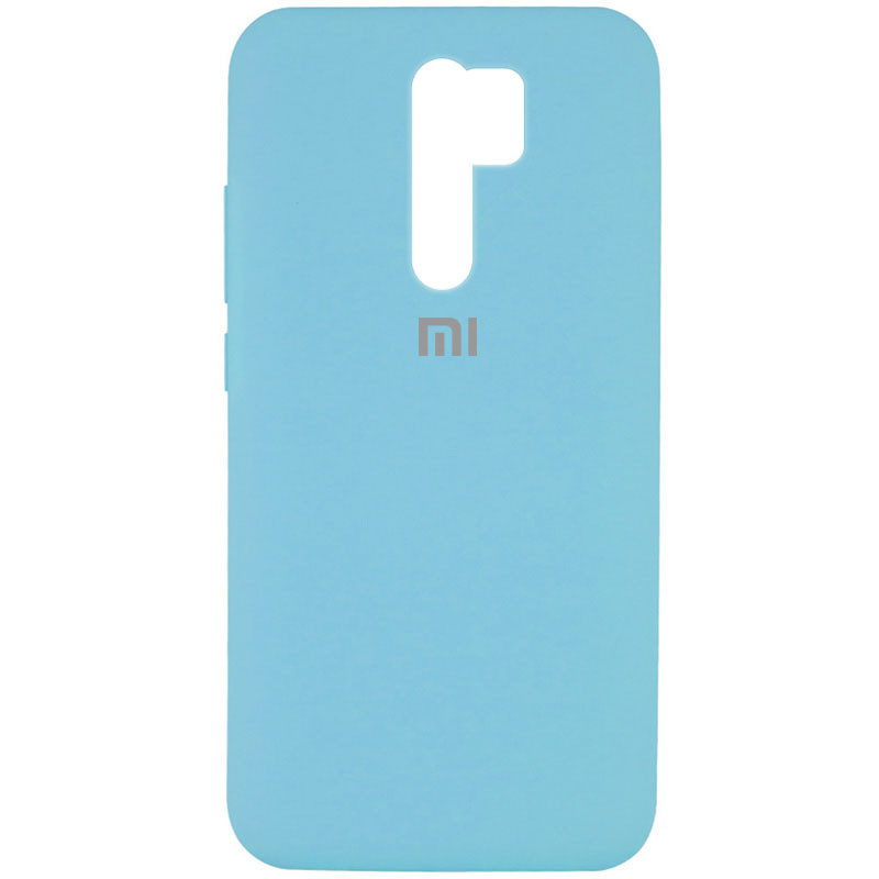 

Чохол Silicone Cover Full Protective (AA) для Xiaomi Redmi 9 (Блакитний / Light Blue)