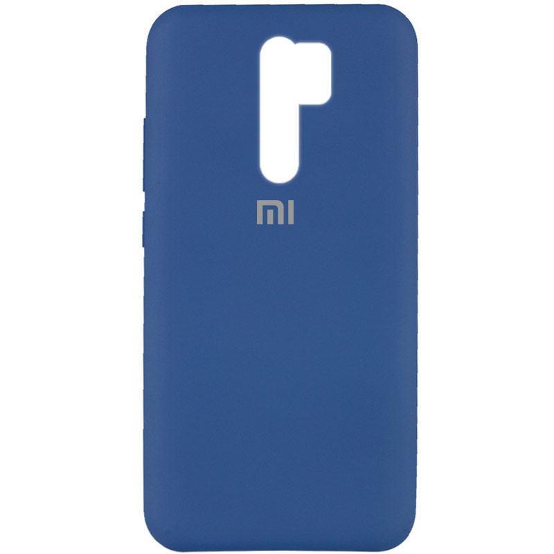 

Чохол Silicone Cover Full Protective (AA) для Xiaomi Redmi 9 (Синій / Navy Blue)