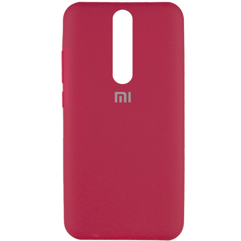 

Чохол Silicone Cover Full Protective (AA) для Xiaomi Poco X2 (Червоний / Rose Red)