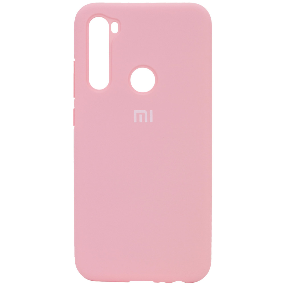 

Чохол Silicone Cover Full Protective (AA) для Xiaomi Redmi Note 8T (Рожевий / Light pink)