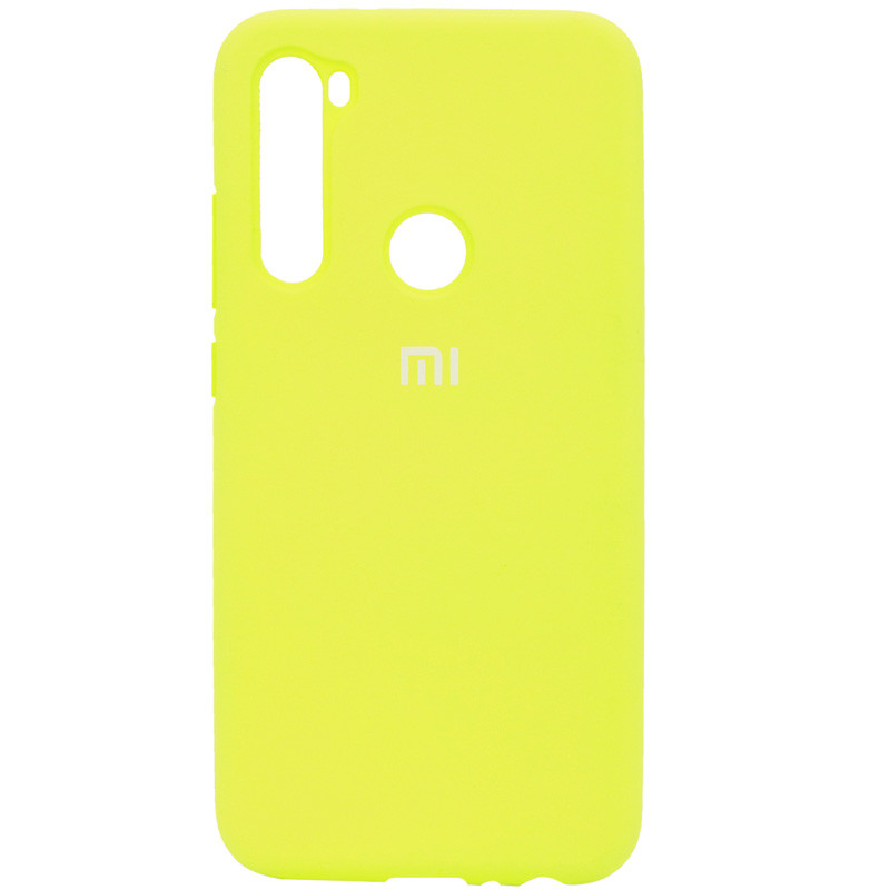 

Чехол Silicone Cover Full Protective (AA) для Xiaomi Redmi Note 8T Желтый / Flash (141820)