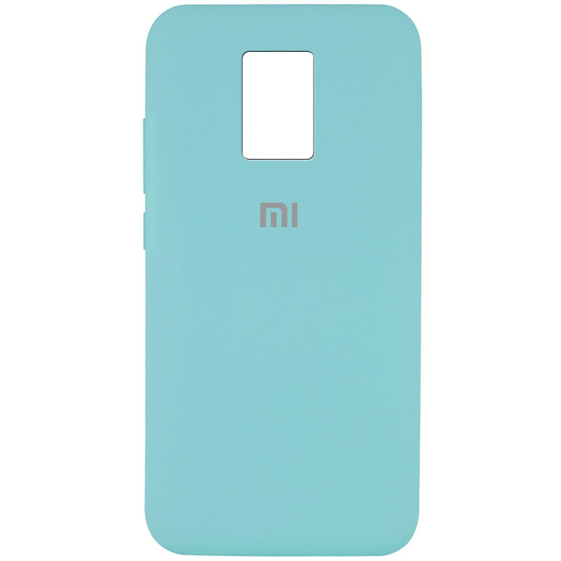 

Чехол Silicone Cover Full Protective (AA) для Xiaomi Redmi Note 9 Pro Max Бирюзовый / Ice Blue (130856)