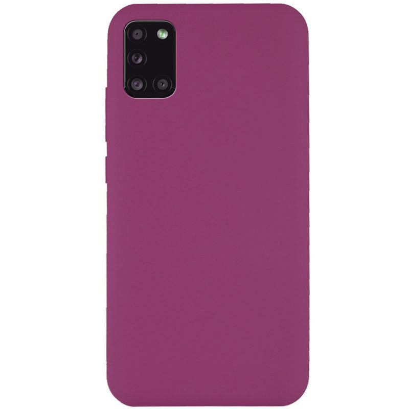 

Чехол Silicone Cover Full without Logo (A) для Samsung Galaxy A31 Бордовый / Marsala (136991)