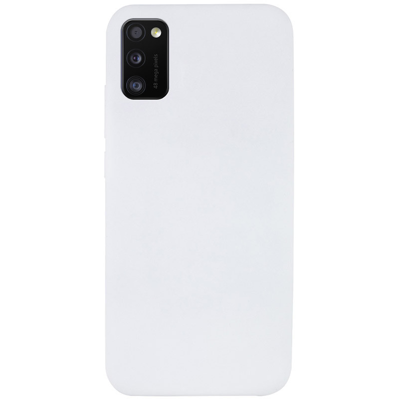 

Чехол Silicone Cover Full without Logo (A) для Samsung Galaxy A41 Белый / White (136994)