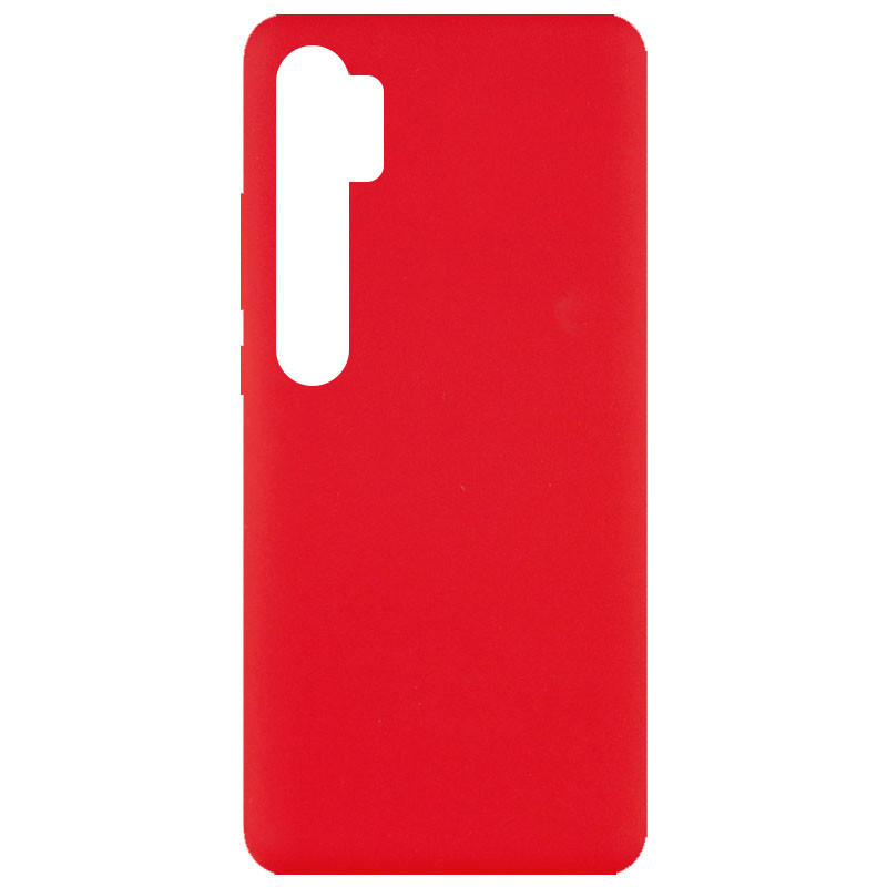 

Чехол Silicone Cover Full without Logo (A) для Xiaomi Mi Note 10 Lite / Mi Note 10 / Note 10 Pro Красный / Red (137185)