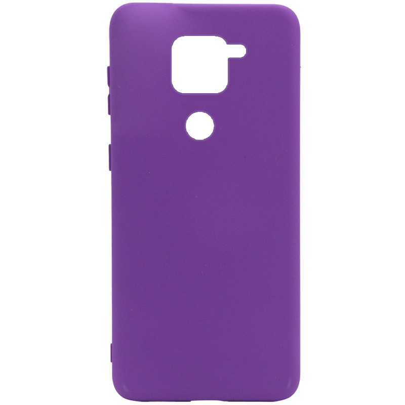 

Чехол Silicone Cover Full without Logo (A) для Xiaomi Redmi Note 9 / Redmi 10X Фиолетовый / Purple (137079)