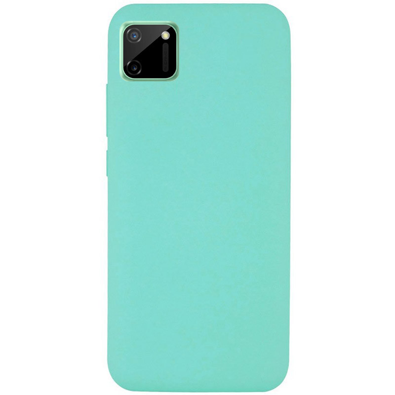 

Чехол Silicone Cover Full without Logo (A) для Realme C11 Бирюзовый / Ocean Blue (142999)