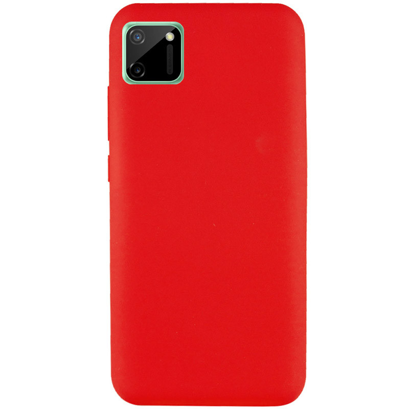 

Чехол Silicone Cover Full without Logo (A) для Realme C11 Красный / Red (143001)