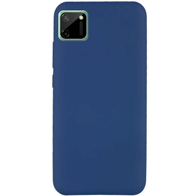 

Чехол Silicone Cover Full without Logo (A) для Realme C11 Синий / Navy blue (143006)