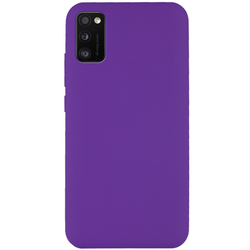 

Чохол Silicone Cover Full without Logo (A) для Samsung Galaxy A41 (Фіолетовий / Purple)