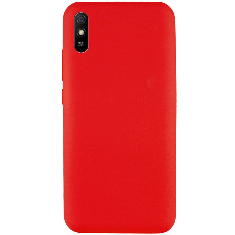 

Чохол Silicone Cover Full without Logo (A) для Xiaomi Redmi 9A (Червоний / Red)