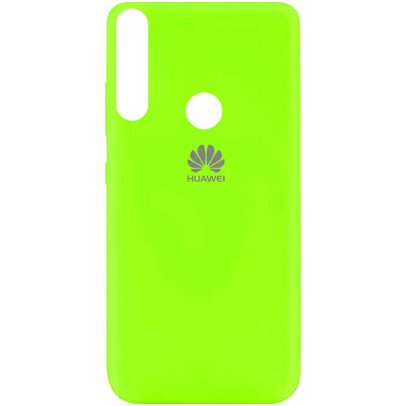 

Чехол Silicone Cover My Color Full Protective (A) для Huawei Y9 Prime (2019) Салатовый / Neon green (139684)