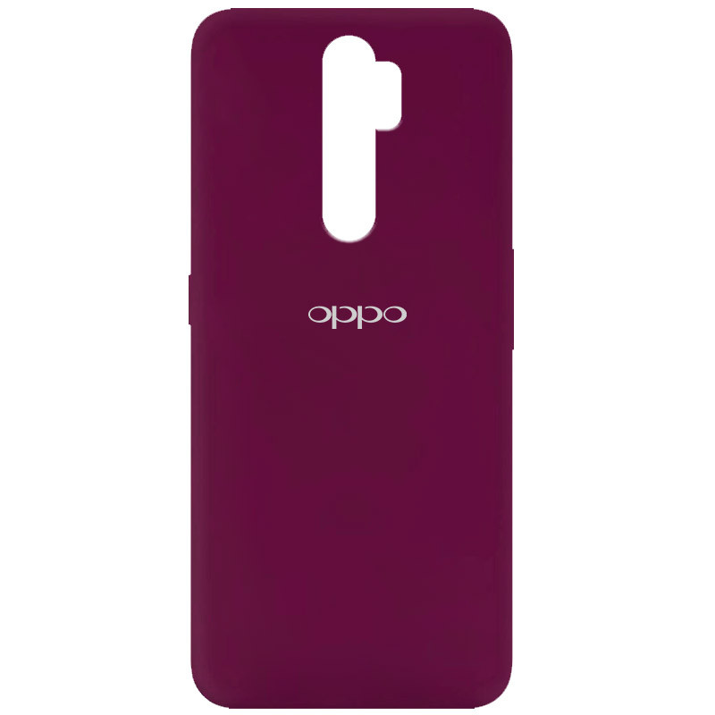 

Чехол Silicone Cover My Color Full Protective (A) для Oppo A5 (2020) / Oppo A9 (2020) Бордовый / Marsala (137849)