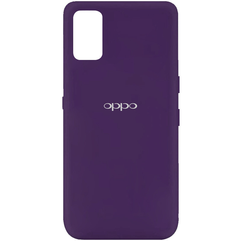 

Чехол Silicone Cover My Color Full Protective (A) для Oppo A92 Фиолетовый / Purple (141171)