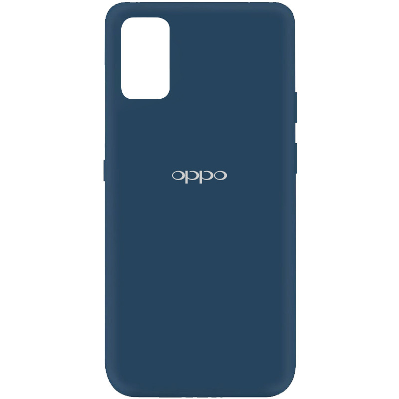 

Чехол Silicone Cover My Color Full Protective (A) для Oppo A52 / A72 / A92 Синий / Navy blue (141169)