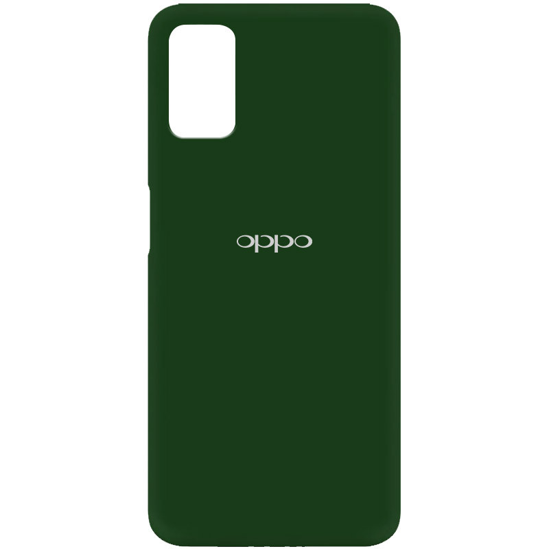 

Чохол Silicone Cover My Color Full Protective (A) для Oppo A72 (Зелений / Dark green)