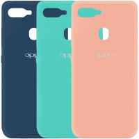 Чехол Silicone Cover My Color Full Protective (A) для Oppo A12