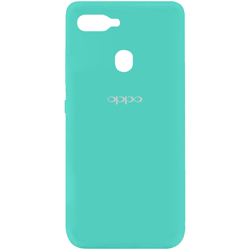 

Чехол Silicone Cover My Color Full Protective (A) для Oppo A5s / Oppo A12 Бирюзовый / Ocean Blue (137877)