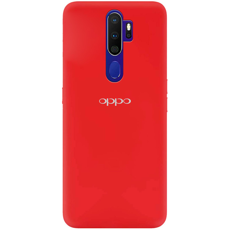 

Чехол Silicone Cover My Color Full Protective (A) для Oppo A9 (2020) Красный / Red (138007)