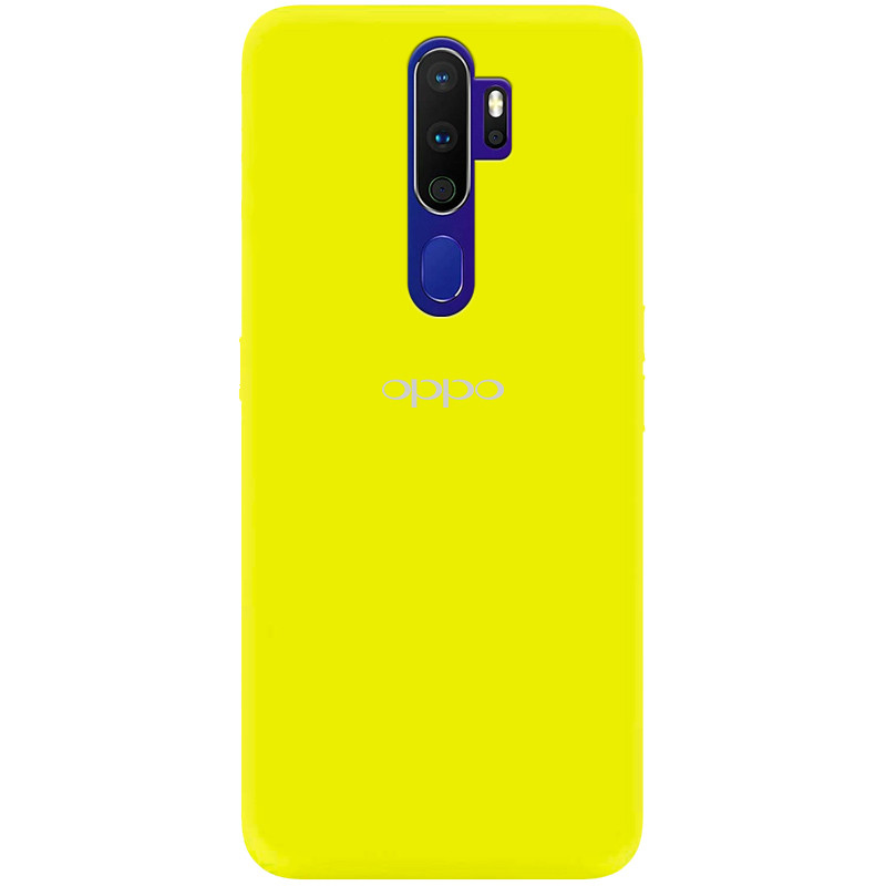 

Чехол Silicone Cover My Color Full Protective (A) для Oppo A9 (2020) Желтый / Flash (138002)