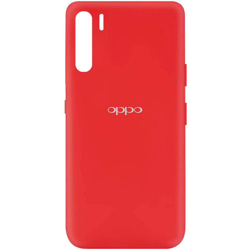 

Чехол Silicone Cover My Color Full Protective (A) для Oppo A91 Красный / Red (138099)