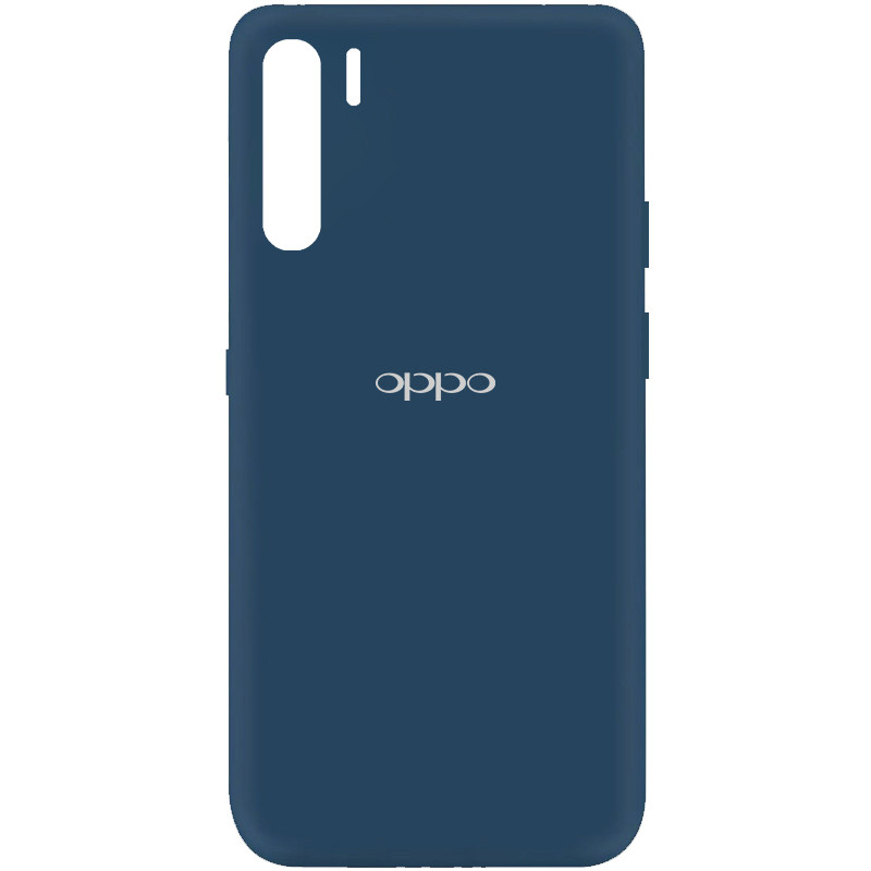 

Чохол Silicone Cover My Color Full Protective (A) для Oppo A91 (Синій / Navy blue)