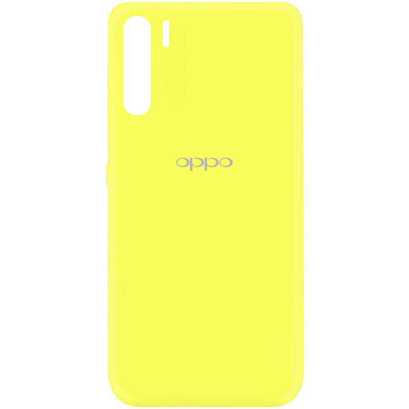 

Чехол Silicone Cover My Color Full Protective (A) для Oppo A91 Желтый / Flash (138094)