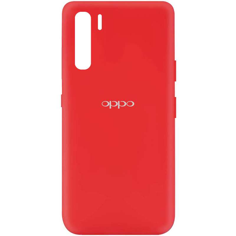 

Чехол Silicone Cover My Color Full Protective (A) для Oppo Reno 3 Красный / Red (138037)