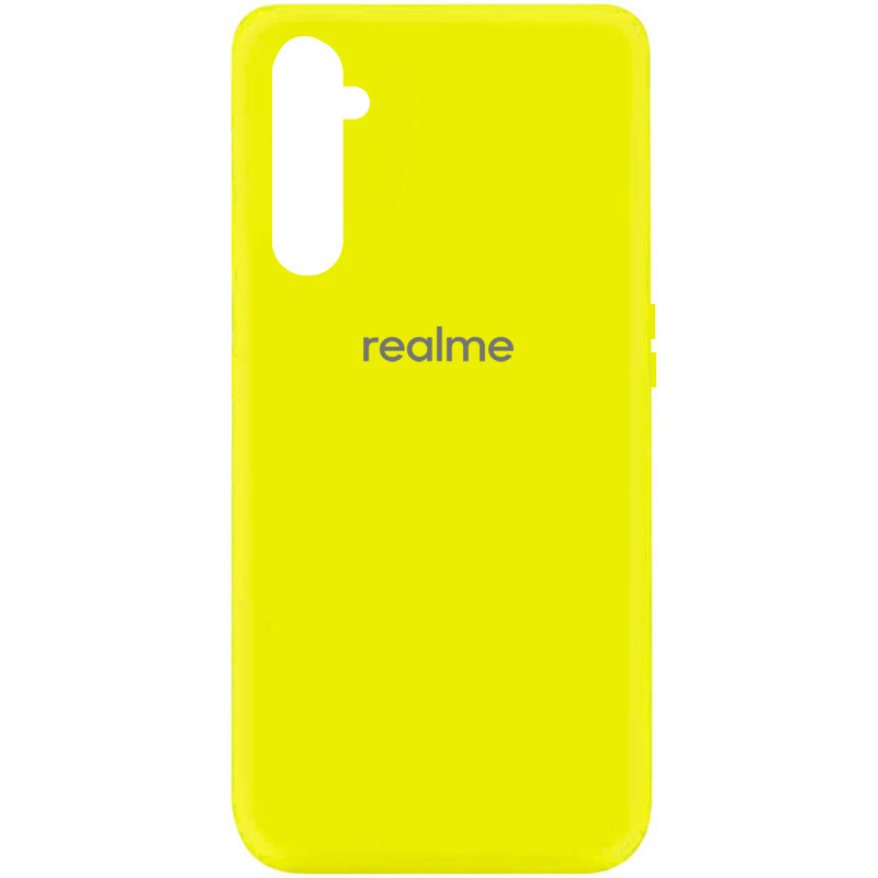 

Чохол Silicone Cover My Color Full Protective (A) для Realme 6 Pro (Жовтий / Flash)