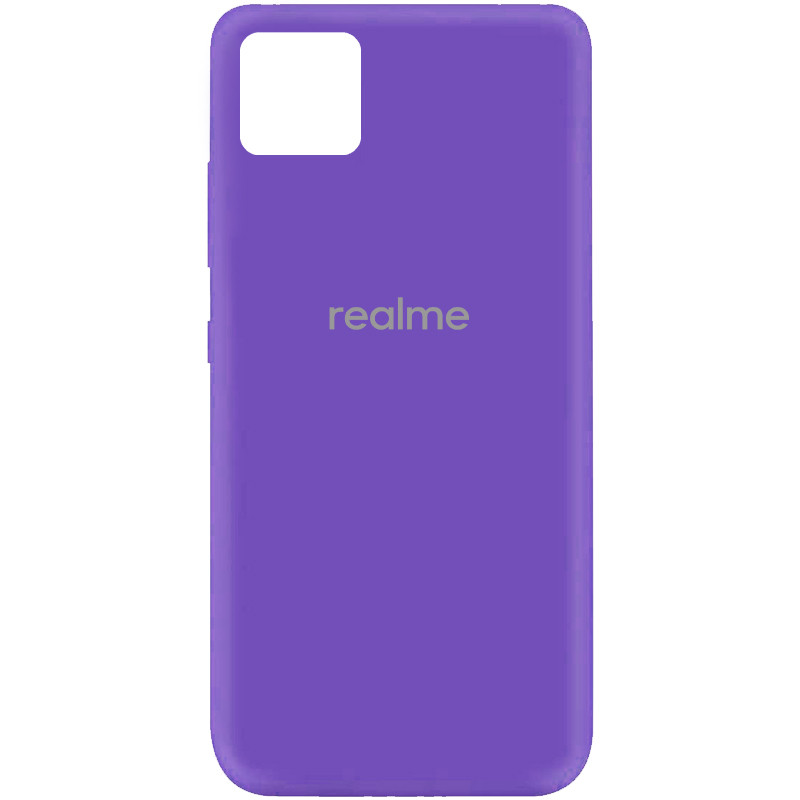 

Чохол Silicone Cover My Color Full Protective (A) для Realme C11 (Фіолетовий / Violet)