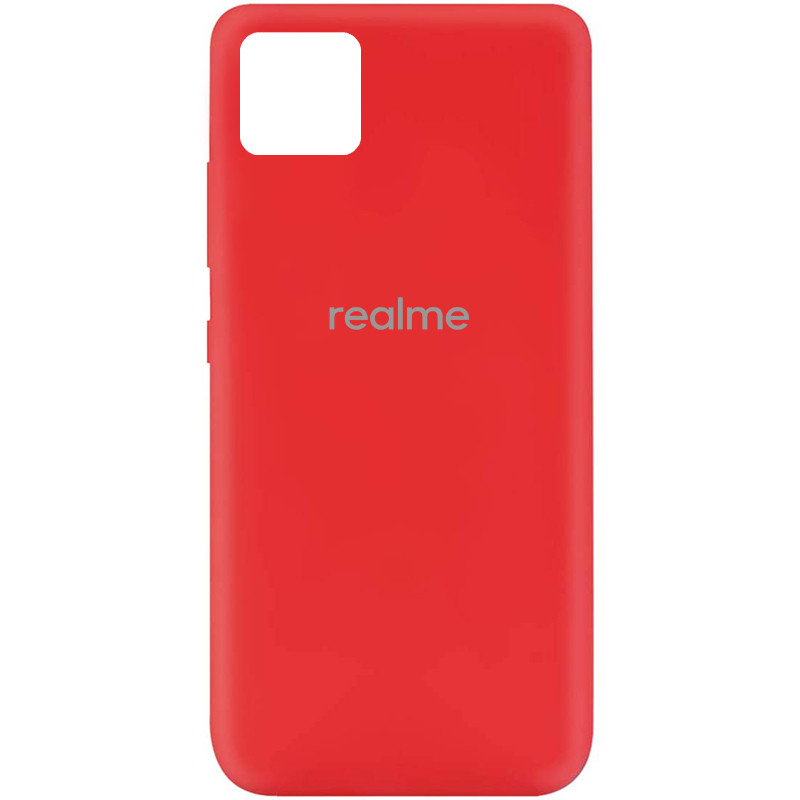 

Чехол Silicone Cover My Color Full Protective (A) для Realme C11 Красный / Red (143160)