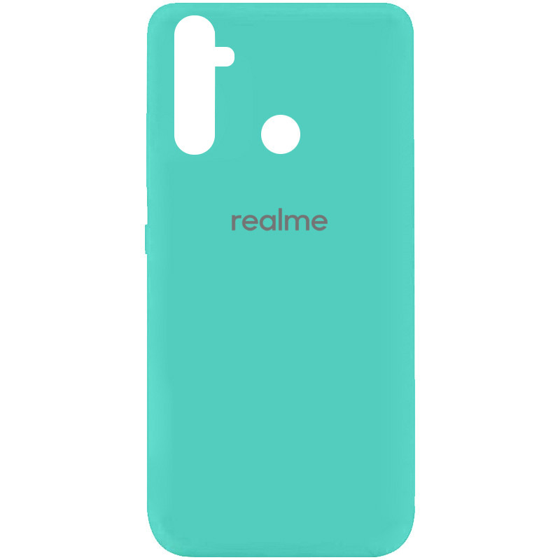 

Чохол Silicone Cover My Color Full Protective (A) для Realme C3 (Бірюзовий / Ocean Blue)