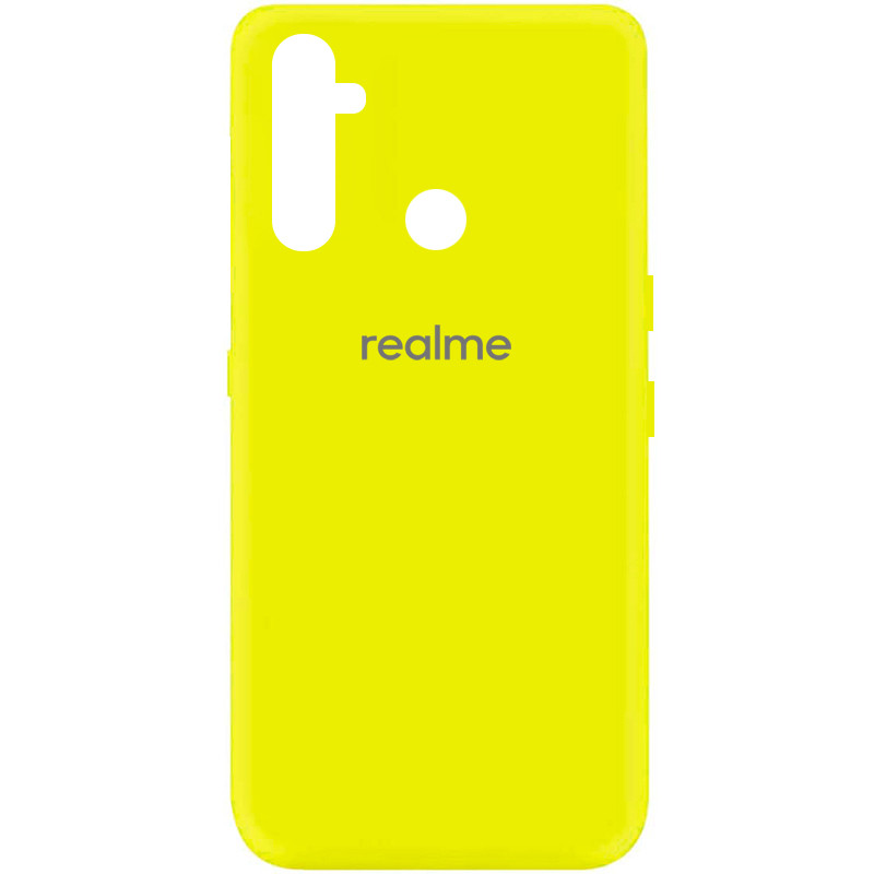 

Чехол Silicone Cover My Color Full Protective (A) для Realme C3 / 5i Желтый / Flash (137912)