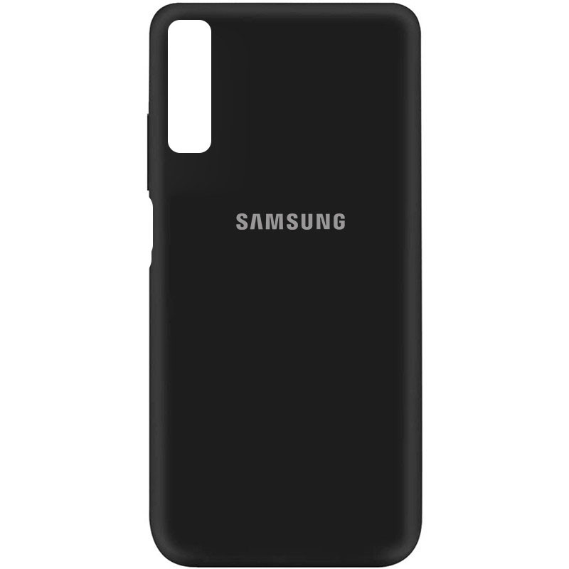 

Чохол Silicone Cover My Color Full Protective (A) для Samsung Galaxy A7 (2018) (A750) (Чорний / Black)