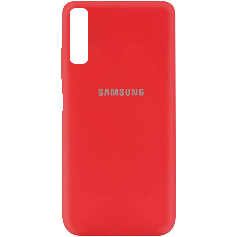 

Чохол Silicone Cover My Color Full Protective (A) для Samsung Galaxy A7 (2018) (A750) (Червоний / Red)
