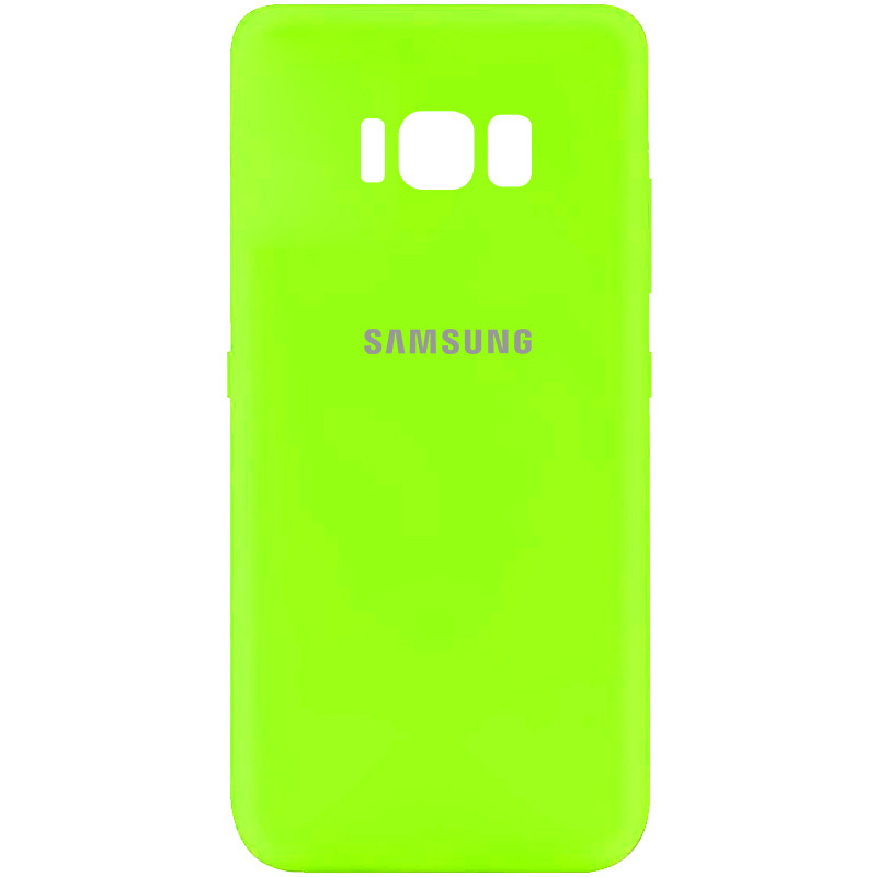 

Чехол Silicone Cover My Color Full Protective (A) для Samsung G955 Galaxy S8 Plus Салатовый / Neon green (139414)