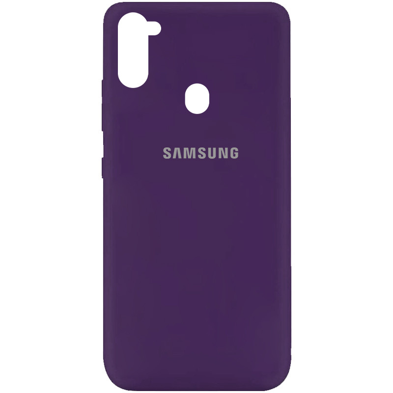 

Чехол Silicone Cover My Color Full Protective (A) для Samsung Galaxy A11 Фиолетовый / Purple (139449)