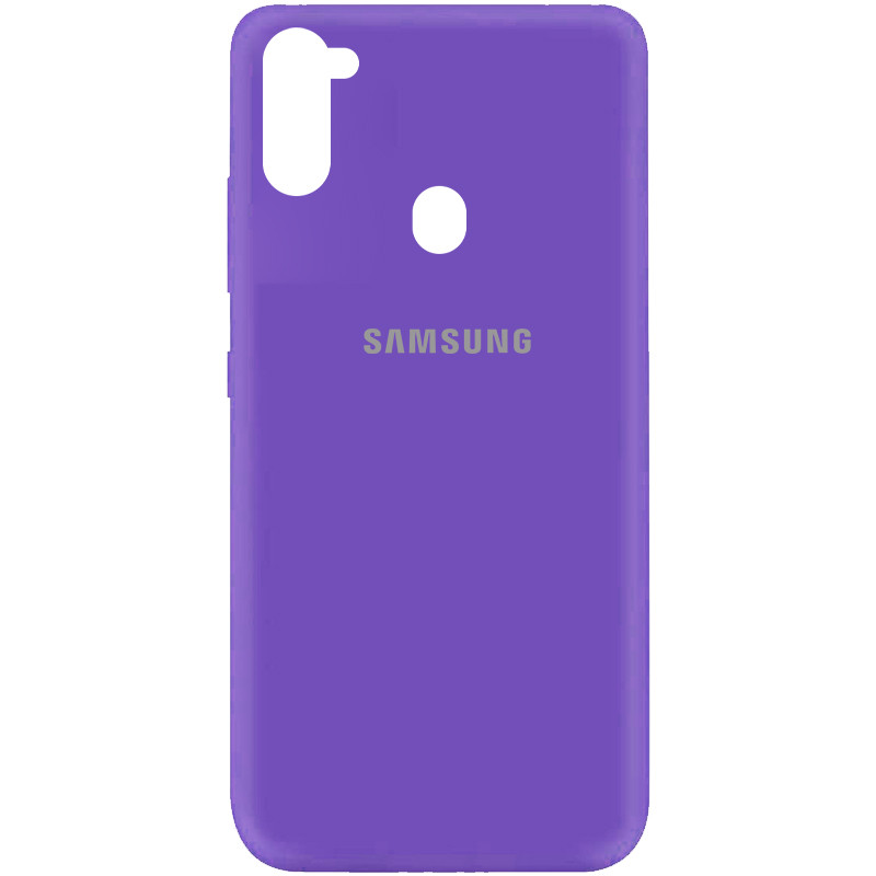 

Чехол Silicone Cover My Color Full Protective (A) для Samsung Galaxy A11 Фиолетовый / Violet (139450)