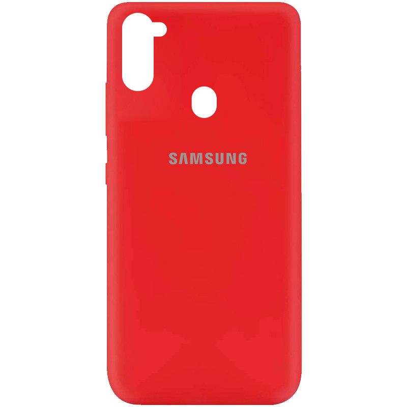 

Чехол Silicone Cover My Color Full Protective (A) для Samsung Galaxy A11 Красный / Red (139435)