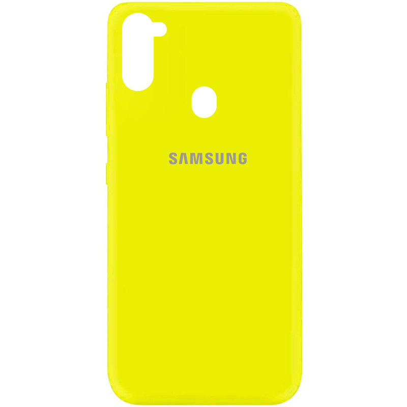 

Чехол Silicone Cover My Color Full Protective (A) для Samsung Galaxy A11 Желтый / Flash (139430)