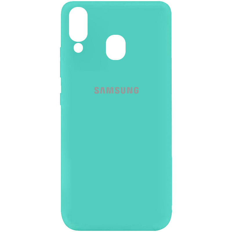 

Чехол Silicone Cover My Color Full Protective (A) для Samsung Galaxy A40 (A405F) Бирюзовый / Ocean Blue (139455)