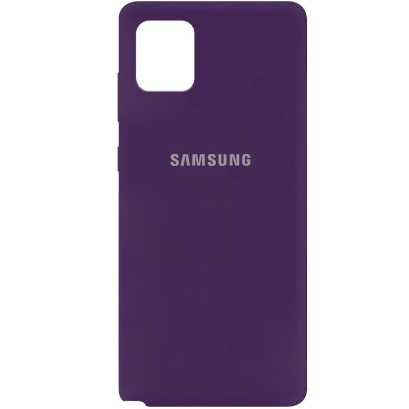 

Чехол Silicone Cover My Color Full Protective (A) для Samsung Galaxy Note 10 Lite (A81) Фиолетовый / Purple (139269)