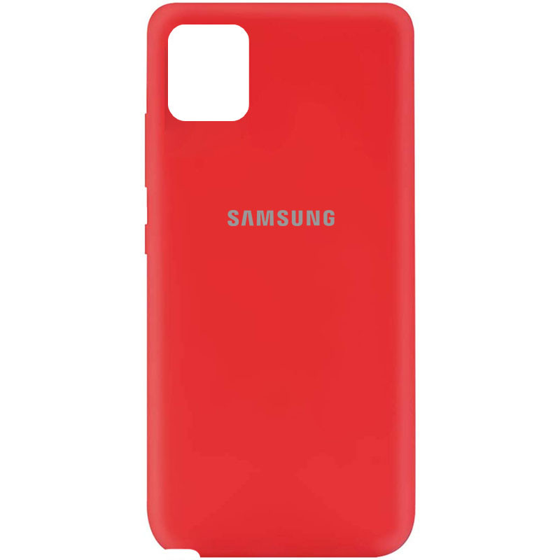 

Чехол Silicone Cover My Color Full Protective (A) для Samsung Galaxy Note 10 Lite (A81) Красный / Red (139255)