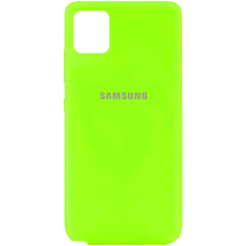 

Чехол Silicone Cover My Color Full Protective (A) для Samsung Galaxy Note 10 Lite (A81) Салатовый / Neon green (139264)