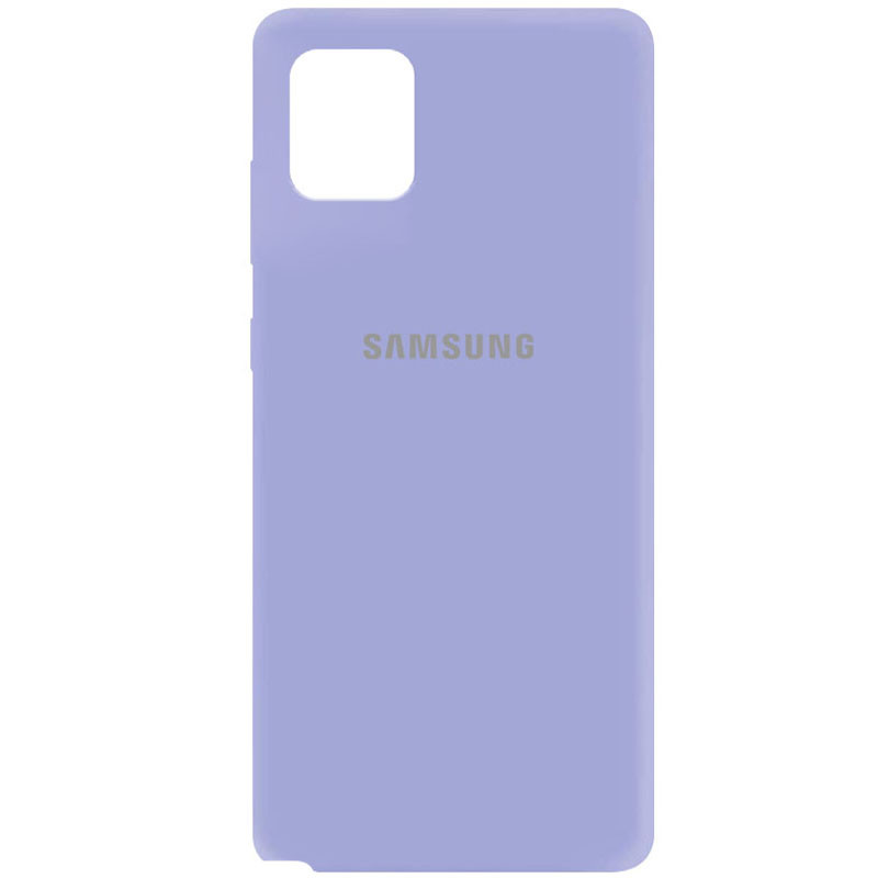 

Чехол Silicone Cover My Color Full Protective (A) для Samsung Galaxy Note 10 Lite (A81) Сиреневый / Dasheen (139268)