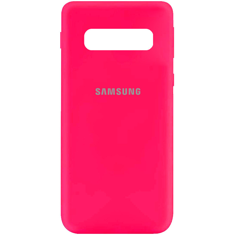

Чехол Silicone Cover My Color Full Protective (A) для Samsung Galaxy S10 Розовый / Barbie pink (139319)